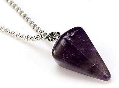 Collier chaîne avec pendentif en cristal d'améthyste. Optez pour des achats malins avec DIAYTAR COTE D'IVOIRE, la boutique en ligne généraliste qui met à votre disposition une pléthore de produits discount. Décorez votre maison, équipez votre cuisine avec des électroménagers modernes, trouvez le dernier ordinateur portable ou mettez à jour votre garde-robe avec nos articles de mode à prix abordables. Découvrez un monde de bonnes affaires, à portée de clic !