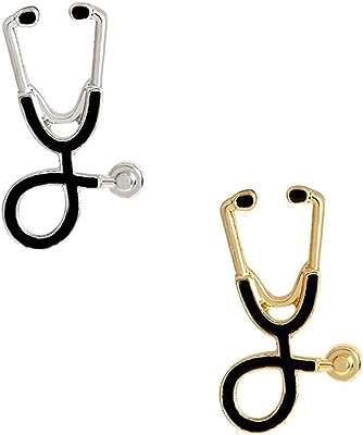 Broches stéthoscope épinglette créative de personnalité de médecin et d'infirmière pour manteau. Ne payez pas plus cher ! DIAYTAR COTE D'IVOIRE  vous offre des produits discount de qualité supérieure à des prix abordables. Découvrez notre large sélection d'articles pour la maison, l'électroménager, l'informatique, la mode et les gadgets les plus recherchés. Visitez notre site dès maintenant et bénéficiez de nos offres exclusives pour économiser sur tous vos achats.