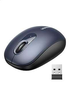 Ugreen mini souris sans fil 2.4g ergonomique silencieux récepteur usb 4dpi portable silencieuse pour pc. Découvrez DIAYTAR COTE D'IVOIRE, votre source incontournable de bonnes affaires en ligne. Achetez intelligemment et économisez sur une vaste sélection de produits pour tous les besoins, de l'informatique à la décoration intérieure. Trouvez des articles de qualité à des prix imbattables !