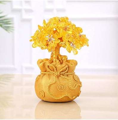 Hokosme feng shui cristal jaune shi ying arbre chanceux bonsaï en chanceux pour la décoration. DIAYTAR COTE D'IVOIRE  - votre partenaire pour un shopping discount en ligne réussi. Parcourez notre assortiment complet de produits discount, incluant tout ce dont vous avez besoin pour la maison, l'électroménager, l'informatique, la mode et les gadgets. Profitez de nos prix avantageux et faites des économies sur vos achats en ligne, sans compromis sur la qualité.