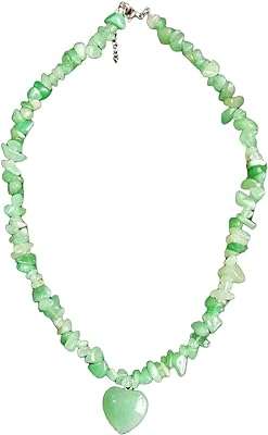 Collier composé de perles naturelles d'aventurine verte brutes avec un pendentif en forme. Découvrez DIAYTAR COTE D'IVOIRE, votre partenaire en ligne pour des achats malins et économiques. Parcourez notre sélection discount de produits pour la maison, l'électroménager, l'informatique, la mode et les gadgets et trouvez les meilleures offres du marché. Profitez de la qualité à prix réduit dès aujourd'hui, grâce à notre boutique en ligne pratique et facile à utiliser.