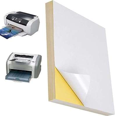 Papier autocollant a4 imprimable de qualité supérieure 25 feuilles autocollantes blanc brillant pour imprimante. Ne payez pas plus cher ! DIAYTAR COTE D'IVOIRE  vous offre des produits discount de qualité supérieure à des prix abordables. Découvrez notre large sélection d'articles pour la maison, l'électroménager, l'informatique, la mode et les gadgets les plus recherchés. Visitez notre site dès maintenant et bénéficiez de nos offres exclusives pour économiser sur tous vos achats.
