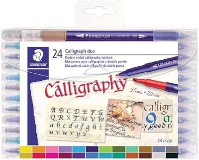 Stylo de calligraphie à double pointe en fibre staedtler 3005 tb24. DIAYTAR COTE D'IVOIRE  est la boutique en ligne idéale pour les chasseurs de bonnes affaires. Explorez notre vaste choix de produits à prix discount, parmi lesquels l'électroménager, l'informatique, la mode et les gadgets, et économisez tout en vous faisant plaisir !