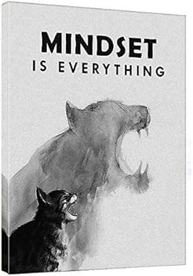 Mindset is everything cat canvas wall art entrepreneur motivational poster. DIAYTAR COTE D'IVOIRE  - La solution idéale pour les chasseurs de bonnes affaires en ligne. Trouvez des produits discount de haute qualité dans toutes les catégories, y compris la mode, l'électronique, l'ameublement et bien plus encore. Économisez sans compromis sur la qualité !