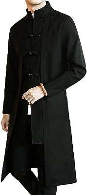 Armyshik hommes trench coat noir style chinois lâche ancien coton lin. Découvrez DIAYTAR COTE D'IVOIRE, votre destination en ligne pour des produits discount de qualité. Avec une vaste sélection d'articles pour la maison, l'électroménager, l'informatique et la mode, nous vous offrons la possibilité de réaliser des économies considérables tout en vous faisant plaisir.
