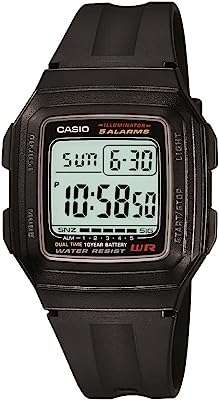Montre numérique en caoutchouc casio pour garçons f 201wa 1adf noir gris 41 mm. Découvrez DIAYTAR COTE D'IVOIRE, votre source incontournable de bons plans discount en ligne. Trouvez tout ce dont vous avez besoin, des produits de maison essentiels aux gadgets high-tech, le tout à des prix imbattables. Faites des économies tout en vous offrant de la qualité grâce à notre sélection variée et attrayante.