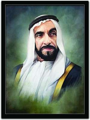 Affiches murales cheikh zayed bin sultan al nahyan avec cadre noir pour salon et bureau. En quête de produits à petits prix ? DIAYTAR COTE D'IVOIRE  est là pour vous satisfaire ! Explorez notre vaste sélection d'articles allant de la maison à l'électroménager en passant par l'informatique et la mode. Naviguez aisément sur notre site et découvrez un éventail de produits discount qui répondront à toutes vos attentes.