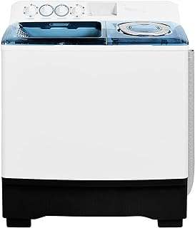 General lave linge semi automatique à double cuve de 14 kg blanc bleu. DIAYTAR COTE D'IVOIRE, votre partenaire en ligne pour des produits discount de qualité à des prix imbattables ! Trouvez tout ce dont vous avez besoin, des articles pour la maison aux appareils électroménagers, en passant par les accessoires informatiques et les produits tendance de la mode. Faites des bonnes affaires dès maintenant en visitant notre boutique en ligne.