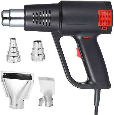 Rokiwemi 2000w pistolet à air chaud électrique filaire température réglable pour le cintrage de tubes. DIAYTAR COTE D'IVOIRE  - Votre source infaillible pour des achats discount en ligne. Explorez notre catalogue en constante évolution et découvrez des produits variés pour la maison, des appareils électroménagers essentiels, des gadgets sophistiqués et bien plus encore. Profitez de nos offres attractives et renouvelez votre intérieur, votre look et votre vie sans vous ruiner !