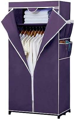 Armoire pliante amovible de grande capacité violette armoire de rangement anti poussière étagère. Faites-vous plaisir sans vous ruiner avec DIAYTAR COTE D'IVOIRE, la boutique en ligne qui propose des produits discount pour tous les budgets. Venez découvrir notre sélection de produits pour la maison, l'électroménager, l'informatique et la mode, et profitez de remises exceptionnelles.