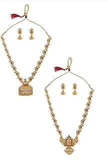 Parure de bijoux zavery pearls pour femme or zpfk9064 métal pierre. Ne cherchez plus, DIAYTAR COTE D'IVOIRE  est le site discount ultime pour toutes vos envies shopping. Laissez-vous surprendre par notre gamme variée, allant des produits pour la maison aux accessoires high-tech indispensables à la vie moderne, et bénéficiez des prix les plus bas du marché. Explorez notre boutique en ligne dès aujourd'hui et faites de bonnes affaires en un clic !