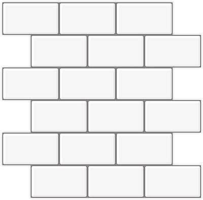 Amateur 10 feuilles d'adhésif blanc pour dosseret de carrelage de métro à décoller et coller. Préparez-vous à économiser gros avec DIAYTAR COTE D'IVOIRE  ! Notre boutique en ligne généraliste propose une large sélection de produits discount, des indispensables de la maison aux appareils électroménagers dernier cri, en passant par l'informatique et les articles de mode tendance. Ne manquez pas nos offres exceptionnelles !
