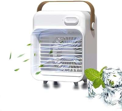 Mini climatiseur portable ventilateur de par évaporation rechargeable à 3 vitesses. Faites des économies sur tous vos achats chez DIAYTAR COTE D'IVOIRE . Notre boutique en ligne vous propose un large choix de produits discount, allant des indispensables pour la maison aux articles high-tech et aux accessoires de mode. Ne manquez pas nos offres exceptionnelles pour acheter intelligemment et à petits prix !