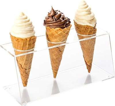 Support pour cornet de crème glacée en acrylique transparent cleartec  . Préparez-vous à économiser gros avec DIAYTAR COTE D'IVOIRE  ! Notre boutique en ligne généraliste propose une large sélection de produits discount, des indispensables de la maison aux appareils électroménagers dernier cri, en passant par l'informatique et les articles de mode tendance. Ne manquez pas nos offres exceptionnelles !
