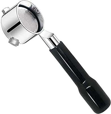 Porte-filtre sans fond homarket 51 mm pour cafetière barista professionnelle en acier