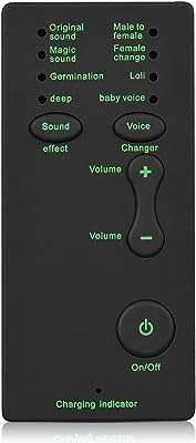 Wisfunlly changeur de voix mini appareil voix portable avec 7 différentes. Simplifiez vos achats et épargnez chez DIAYTAR COTE D'IVOIRE, votre boutique en ligne ultime pour des trouvailles discount. Parcourez notre catalogue de produits, allant des articles de cuisine astucieux aux appareils électroniques de dernière génération. Restez branché avec notre sélection d'appareils informatiques à prix réduits et accordez-vous une excellente garde-robe avec des vêtements à la mode à prix imbattables. Avec des options de livraison rapides et une satisfaction garantie, nous vous aidons à réaliser des économies en un seul clic !
