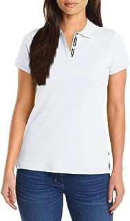 Polo respirant à manches courtes 3 boutons 100 % coton pour femme par nautica. DIAYTAR COTE D'IVOIRE  - Votre source infaillible pour des achats discount en ligne. Explorez notre catalogue en constante évolution et découvrez des produits variés pour la maison, des appareils électroménagers essentiels, des gadgets sophistiqués et bien plus encore. Profitez de nos offres attractives et renouvelez votre intérieur, votre look et votre vie sans vous ruiner !