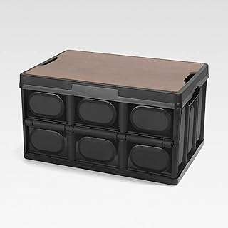 Timmycare poubelle de rangement pliable avec couvercle en bois composite organiseur de placard et conteneur. Ne payez pas plus cher pour vos achats ! DIAYTAR COTE D'IVOIRE  propose une sélection de produits discount pour tous les budgets, allant de la maison à l'électroménager en passant par l'informatique, la mode et les gadgets. Faites des économies sans compromis sur la qualité !
