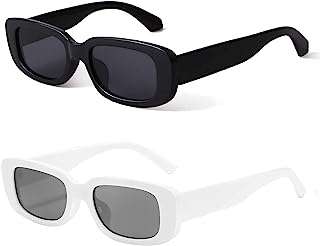 Lunettes de soleil rectangulaires rétro femmes hommes petites lunettes carrées vintage. DIAYTAR COTE D'IVOIRE  - Votre solution en ligne pour des achats malins à petit prix. Explorez notre vaste gamme de produits discount, des indispensables pour la maison aux dernières nouveautés en matière d'informatique, de mode et de gadgets. Économisez sans compromis sur la qualité en choisissant notre boutique en ligne.