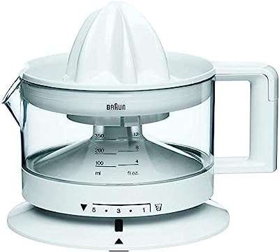 Presse agrumes braun blanc 350 ml garantie d'un an modèle cj 3000. Ne cherchez plus ailleurs, DIAYTAR COTE D'IVOIRE  vous offre le meilleur choix de produits discount en ligne. Avec notre assortiment varié et nos prix compétitifs, vous trouverez tout ce dont vous avez besoin pour la maison, l'électronique, l'informatique et la mode. Faites des économies tout en faisant des achats intelligents.