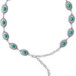 Ceinture à chaîne concho turquoise ceinture de taille occidentale en métal réglable jolie pour femme. Faites des économies en un clic avec DIAYTAR COTE D'IVOIRE  - votre guichet unique pour tous vos besoins en produits discount. Explorez notre sélection diversifiée, allant de l'informatique à l'électroménager, et obtenez les articles dont vous avez besoin sans vous ruiner.