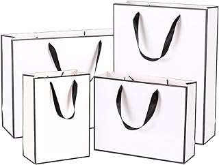 Lot de 10 sacs en papier blanc écologiques à bord noir d'elise avec poignées. Découvrez DIAYTAR COTE D'IVOIRE, la boutique en ligne où vous trouverez des articles discount pour tous les aspects de votre vie quotidienne. Que vous recherchiez des équipements pour la maison, des appareils électroniques dernier cri, des vêtements à la mode ou des gadgets innovants, notre vaste sélection de produits vous garantit des économies substantielles sans sacrifier la qualité. Faites des achats malins et profitez de prix imbattables avec DIAYTAR COTE D'IVOIRE .