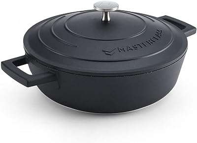 Cocotte masterclass avec couvercle petite 25 l 24 cm fonte d'aluminium légère passe au four. Bienvenue sur DIAYTAR COTE D'IVOIRE, votre magasin en ligne préféré pour des offres imbattables sur une variété de produits. Faites des économies substantielles sur des articles de maison, d'informatique et d'électroménager, tout en découvrant les dernières tendances en matière de mode et de gadgets indispensables.
