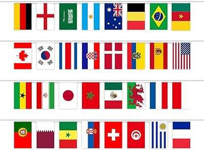 Jeu de 32 drapeaux de la coupe du monde du qatar d'al fawy. Ne payez pas plus cher pour les mêmes produits ailleurs ! DIAYTAR COTE D'IVOIRE  propose une large gamme de produits de qualité à des prix discount. Trouvez tout ce dont vous avez besoin, des appareils ménagers aux gadgets dernier cri, et économisez de l'argent sans compromettre la qualité.