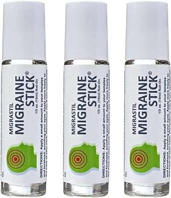 Migrastile stick paquet de 3 figurines essentielles. rouleau naturel pour soulager la migraine.. Vous cherchez des bonnes affaires en ligne ? Rendez-vous sur DIAYTAR COTE D'IVOIRE, votre destination idéale pour des produits discount dans tous les secteurs. Trouvez des offres incroyables sur des produits essentiels tels que l'électroménager, l'informatique et la mode. Économisez tout en faisant des achats intelligents chez nous.
