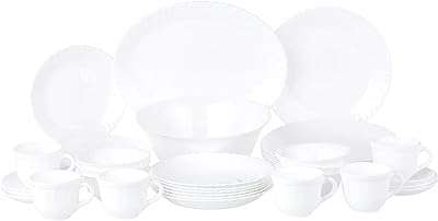 Acrobal porcelaine blanc service de table. DIAYTAR COTE D'IVOIRE  révolutionne le shopping en ligne avec sa vaste sélection de produits discount. Trouvez tout ce dont vous avez besoin pour votre maison, des équipements électroménagers aux gadgets high-tech, en passant par les dernières tendances de la mode. Avec DIAYTAR COTE D'IVOIRE, vous pourrez faire des économies tout en profitant de produits de qualité. N'attendez plus et découvrez les avantages de notre boutique en ligne généraliste.