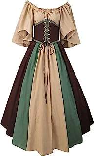 Fankel femmes médiévale renaissance costume robe en velours irlandais rétro mascarade. DIAYTAR COTE D'IVOIRE, votre destination en ligne pour des produits discount de qualité. Avec notre large choix de produits allant de la maison à la technologie, en passant par la mode et les gadgets, vous êtes assuré de trouver tout ce dont vous avez besoin à des prix défiant toute concurrence.