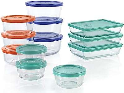 Ensemble de démarrage de stockage en verre pyrex de simply store (24 pièces. Faites des économies intelligentes avec DIAYTAR COTE D'IVOIRE  - la boutique en ligne qui réunit tous vos besoins essentiels à des prix imbattables. Explorez notre vaste gamme de produits de la maison, de l'électroménager à l'informatique en passant par la mode et les gadgets, et découvrez comment prendre soin de votre budget sans faire de compromis sur la qualité.
