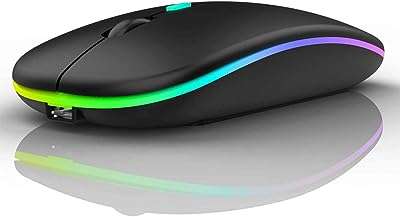 Souris sans fil rechargeable amateer double mode fine portable lumière led. DIAYTAR COTE D'IVOIRE  est votre guichet unique pour des produits discount de premier ordre. Parcourez notre catalogue en ligne et découvrez notre sélection soigneusement choisie d'articles pour la maison, l'électroménager, l'informatique et la mode, tous disponibles à des prix abordables. Vous ne trouverez pas de meilleurs deals ailleurs !