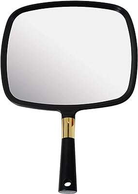 Miroir à main flocon de neige grand miroir portable et pratique avec poignée. DIAYTAR COTE D'IVOIRE  est votre destination en ligne pour des offres incroyables. Parcourez notre collection variée de produits discount, comprenant des articles pour la maison, l'électroménager, l'informatique, la mode et les gadgets, et découvrez des prix imbattables qui correspondent à toutes les bourses.