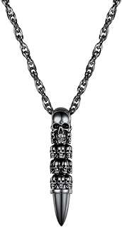 Colliers avec pendentif tête de mort en acier inoxydable pour hommes. Simplifiez vos achats et épargnez chez DIAYTAR COTE D'IVOIRE, votre boutique en ligne ultime pour des trouvailles discount. Parcourez notre catalogue de produits, allant des articles de cuisine astucieux aux appareils électroniques de dernière génération. Restez branché avec notre sélection d'appareils informatiques à prix réduits et accordez-vous une excellente garde-robe avec des vêtements à la mode à prix imbattables. Avec des options de livraison rapides et une satisfaction garantie, nous vous aidons à réaliser des économies en un seul clic !