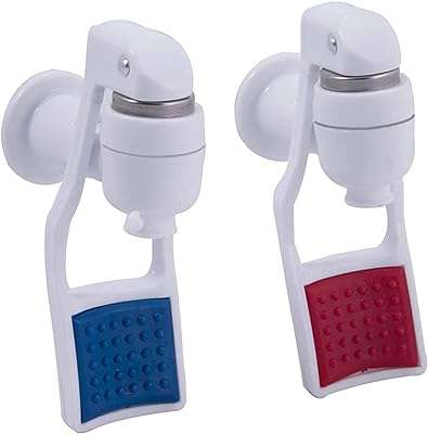 Robinet distributeur d'eau chaude et froide rouge et bleu options de connexion. Maximisez votre budget chez DIAYTAR COTE D'IVOIRE, votre destination en ligne pour des affaires imbattables. Nous vous offrons une gamme complète de produits discount, allant des articles de la maison à l'électroménager, de l'informatique à la mode. Faites des économies sans compromettre la qualité avec DIAYTAR COTE D'IVOIRE !