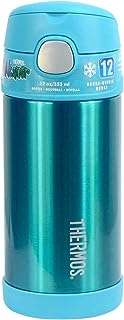 Bouteille d'eau thermos funtainer en acier inoxydable 355 ml bleu sarcelle. Ne cherchez plus ailleurs, DIAYTAR COTE D'IVOIRE  vous offre le meilleur choix de produits discount en ligne. Avec notre assortiment varié et nos prix compétitifs, vous trouverez tout ce dont vous avez besoin pour la maison, l'électronique, l'informatique et la mode. Faites des économies tout en faisant des achats intelligents.