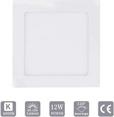 Panneau led fockhunter 12w 6000k plafonnier rond mince à économie d'énergie moderne pour éclairage. Bienvenue chez DIAYTAR COTE D'IVOIRE, votre destination ultime pour des articles de qualité à prix cassés ! Explorez notre boutique en ligne regorgeant de produits discount, de la décoration d'intérieur aux appareils électroménagers en passant par l'informatique, la mode branchée et les gadgets innovants.