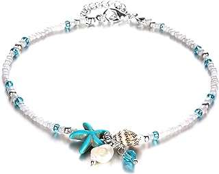 Femmes chaîne de cheville bracelet étoile de mer conque bijoux perles charme. Faites de bonnes affaires dès aujourd'hui avec DIAYTAR COTE D'IVOIRE  ! Parcourez notre boutique en ligne généraliste où vous trouverez une large gamme de produits discount, des articles pour la maison à l'électroménager, en passant par l'informatique et la mode. Profitez de nos prix compétitifs et offrez-vous des produits de qualité à moindre coût.