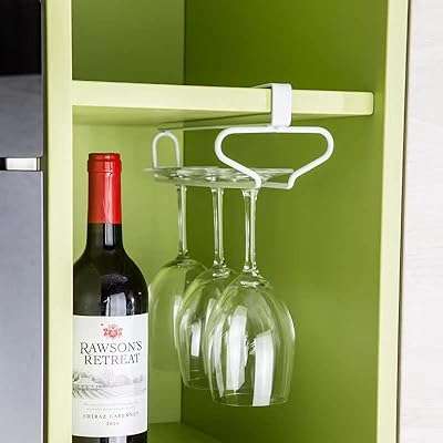 Supports à verres vin sous l'armoire support outils tige en acier inoxydable cintre de rangement. DIAYTAR COTE D'IVOIRE  est là pour rendre votre budget heureux et votre shopping facile. Parcourez notre gamme complète de produits discount de qualité supérieure allant de la maison à l'électroménager, de l'informatique à la mode, et trouvez des articles pour chaque aspect de votre vie à des prix imbattables!