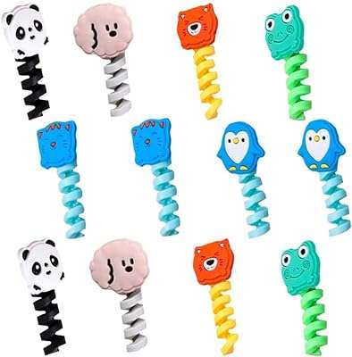 Delfino 14 pièces protecteurs de câble de chargeur conception animale mignonne support charge en silicone. DIAYTAR COTE D'IVOIRE, votre destination en ligne pour des produits discount de qualité. Découvrez notre large éventail de produits, allant de la maison à l'électroménager, de l'informatique à la mode et aux gadgets, et trouvez les meilleures offres du marché. Profitez d'une expérience d'achat simple et abordable avec DIAYTAR COTE D'IVOIRE  et économisez sur tous vos achats en ligne.