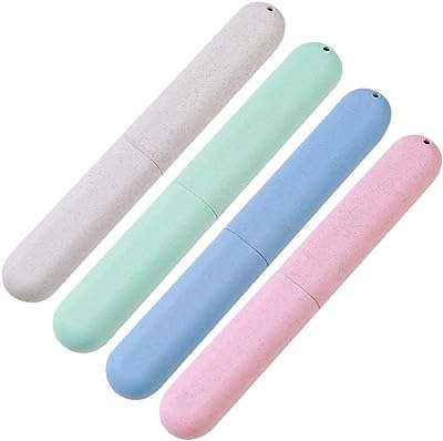 Paquet de 4 brosses à dents de voyage porte brosse portable anti poussière et respirant pour les voyages. DIAYTAR COTE D'IVOIRE  est votre guichet unique pour des produits discount de premier ordre. Parcourez notre catalogue en ligne et découvrez notre sélection soigneusement choisie d'articles pour la maison, l'électroménager, l'informatique et la mode, tous disponibles à des prix abordables. Vous ne trouverez pas de meilleurs deals ailleurs !
