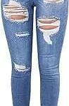 Jean coupe super skinny pour femme pantalon taille haute en coton. DIAYTAR COTE D'IVOIRE  vous propose une expérience de shopping en ligne à petit budget sans compromettre la qualité. Découvrez notre sélection diversifiée de produits discount, allant de l'informatique aux gadgets branchés, en passant par les articles pour la maison et bien plus encore. Faites des économies intelligentes et restez dans la tendance avec DIAYTAR COTE D'IVOIRE .
