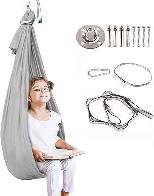 Balançoire thérapeutique pour enfants ayant des besoins spéciaux (matériel inclus) sensorielle câline intérieure et extérieure. Avec DIAYTAR COTE D'IVOIRE, dites adieu aux prix élevés ! Découvrez notre gamme complète de produits discount, des accessoires de maison aux équipements électroniques, en passant par la mode et les gadgets à la pointe de la technologie. Trouvez tout ce dont vous avez besoin à prix réduits en quelques clics seulement.