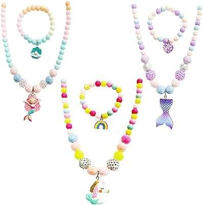 Ensemble de bijoux pour enfants jury's collier bracelet perles et cadeau. Ne payez plus le prix fort pour des produits de qualité grâce à DIAYTAR COTE D'IVOIRE . Notre boutique en ligne propose une gamme étendue de produits discount, de l'électroménager à l'informatique en passant par la mode et les gadgets. Faites des économies tout en restant à la pointe des tendances !