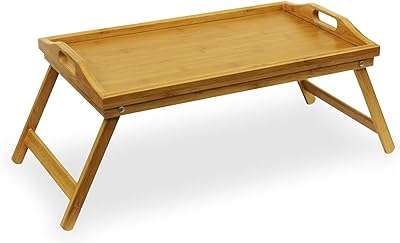 Table de chevet ikasatm avec poignées et pieds pliants plateau de petit déjeuner en bambou. DIAYTAR COTE D'IVOIRE, votre partenaire en ligne pour tous vos achats discount. Explorez notre catalogue diversifié comprenant des produits de maison, d'électroménager, d'informatique, de mode et de gadgets à des prix défiant toute concurrence. Faites des économies substantielles tout en profitant d'une qualité exceptionnelle grâce à DIAYTAR COTE D'IVOIRE .