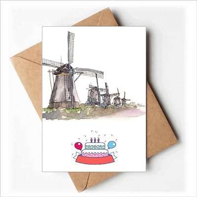Windll in holland art déco mode joyeux anniversaire cartes de vœux. À la recherche de bonnes affaires ? DIAYTAR COTE D'IVOIRE  vous offre une large gamme de produits discount pour la maison, l'électroménager, l'informatique, la mode et les gadgets. Profitez de prix imbattables sans sacrifier la qualité !
