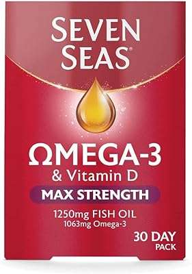 Seven seas fish oil max strength omega 3 multivitamin pour femmes et hommes. Besoin de trouver des gadgets originaux et amusants ? DIAYTAR COTE D'IVOIRE  est là pour vous proposer une sélection de produits discount qui égayeront votre quotidien. Trouvez des cadeaux uniques pour vos proches ou offrez-vous des articles ludiques qui vous divertiront sans vider votre porte-monnaie. Faites de votre shopping en ligne un moment fun et économique.