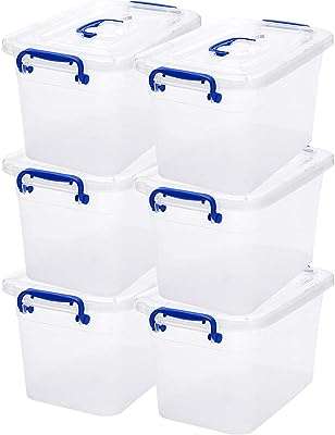 Boîte de rangement en plastique translucide besto 6l avec couvercle |. DIAYTAR COTE D'IVOIRE, votre boutique en ligne de confiance pour tous vos besoins en produits discount. Parcourez notre sélection minutieusement choisie pour trouver des articles de qualité pour la maison, l'électroménager, l'informatique, la mode et les gadgets, le tout à des prix avantageux. Simplifiez vos achats en ligne avec DIAYTAR COTE D'IVOIRE  et réalisez des économies dès maintenant.