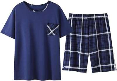 Ensemble pyjama court rayé pour hommes en coton haut et short d'été vêtements de nuit. Découvrez DIAYTAR COTE D'IVOIRE, la boutique en ligne où vous pouvez trouver tout ce dont vous avez besoin à prix réduit. Faites des économies sur les produits de la maison, l'électroménager, l'informatique, la mode et bien plus encore. Parcourez notre sélection variée et dénichez les meilleures affaires dès maintenant!
